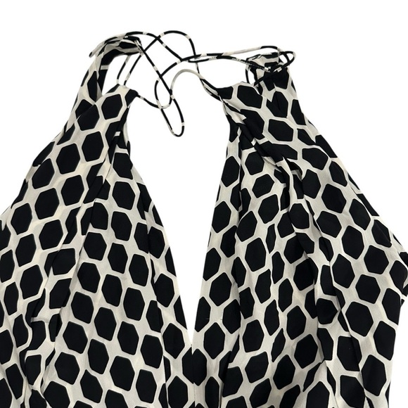 Diane Von Furstenberg Dvf Ireland Halter Jumpsuits Silk Size 0 - Picture 12 of 14